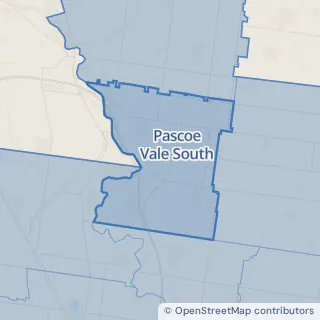 Map showing Pascoe Vale South within the Laundry Plus service area